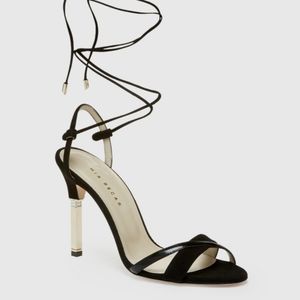Mia Becar Lace Up Heels Size 39.5